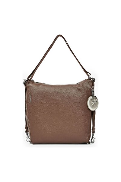 Mandarina Duck Jemná koža Schultertasche Leder 36 cm