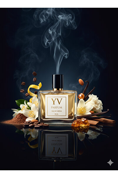 YV PARFÜM YV-106 Edp Kadın Parfüm 50 ml | TATLI, ÇİÇEKSİ | Badem, Kahve, Tube...