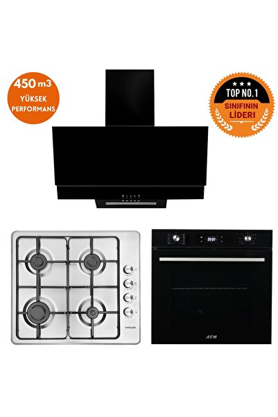 Eminçelik ve AFM TECH Markalı / inoXon Dijital Turbolu Ankastre Set ( 31 220 ...