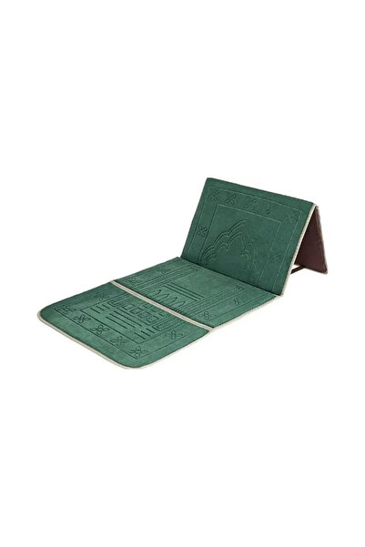 Guardian Prayer Rug with Backrest - Green