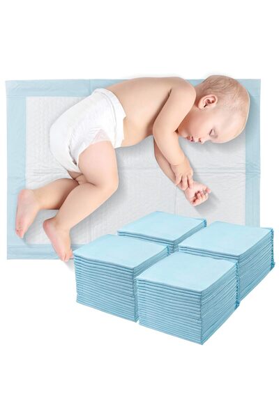 Generic pack of 100 Baby Changing Mats, 33 x 45 cm Incontinence Mat