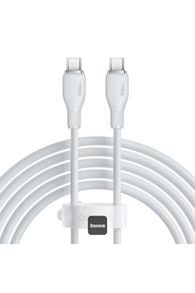 Baseus Pudding Fast Charging Cable Type C to Type C 100W 5A 1.2M - White