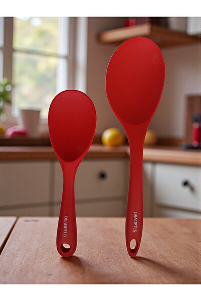 EMPA A V M 1 Large Size (29.5 cm) Spoon, 1 Small Size (22.5 cm) Spoon, 2 Rice...