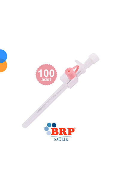 BRP Branül (İntraket) Pembe 20G - 100 lü Kutu