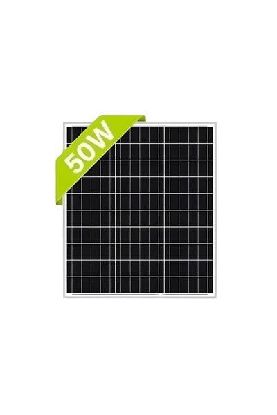 AXITech 50 Watt Monokristal Güneş Paneli