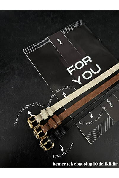 Fiori Reel Buckle End Set Women's Trouser Belt, Coat Belt, Dress Belt, Shirt ...