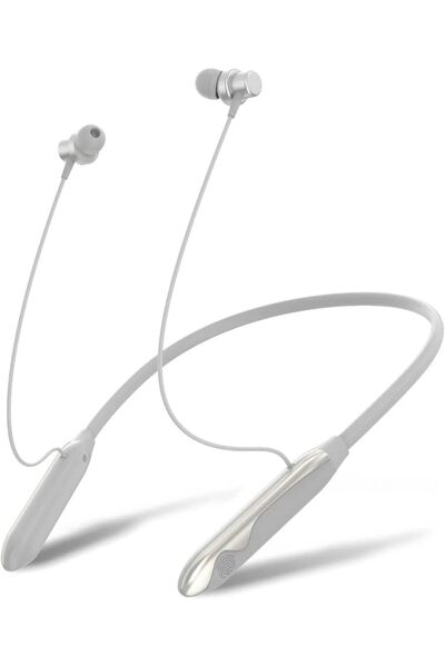 Green Lion Larissa Wireless Neckband Headphones - Silver