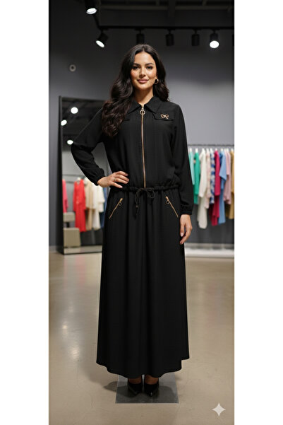 AKŞEN GİYİM Σετ από υφασμάτινη φούστα και μπουφάν για γυναίκες που φορούν τεσ...