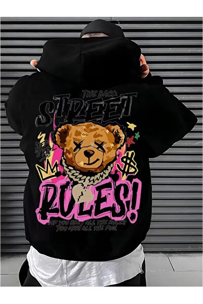 LAND MODA Hanorac cu imprimeu, țesătură compactă (cu interior din bumbac)