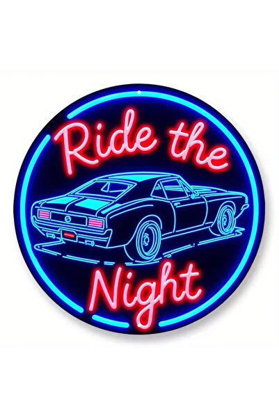 HELLOYOUNG 20X20cm TYA4519-20x20cm-H Round Metal Wall Sign | Rustic Maritime-...