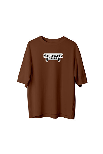 CANDLEMASTORE Stronger Things - Oversized T-Shirt