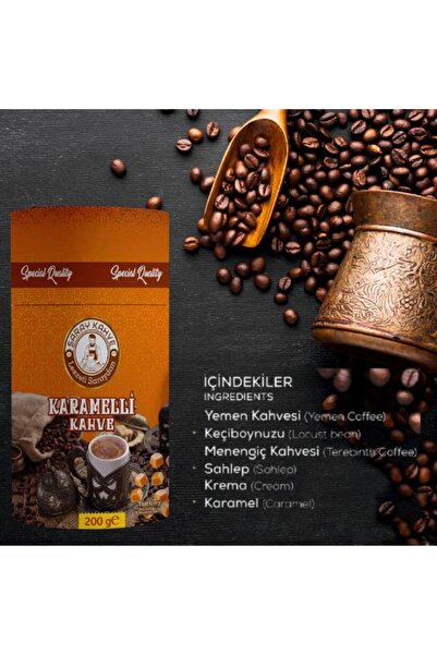 SARAY KAHVE Karamelli Kahvesi 200 gr