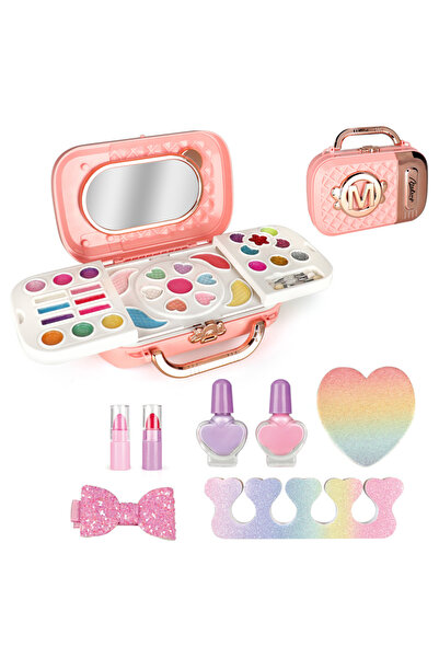 Toybox مجموعات مكياج للأطفال - ألعاب تنكرية لطيفة على شكل أميرة، مجموعات مكيا...