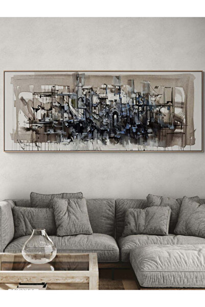 Simurg Sanatevi Akışın Ötesi Yağlı Boya Tablosu