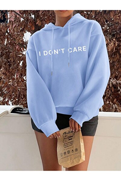 ZİYMO Hooded Relaxed Fit Printed Sweatshirt