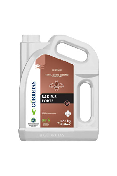 GÜBRETAŞ BAKIR 5 FORTE 5LT SIVI GÜBRE