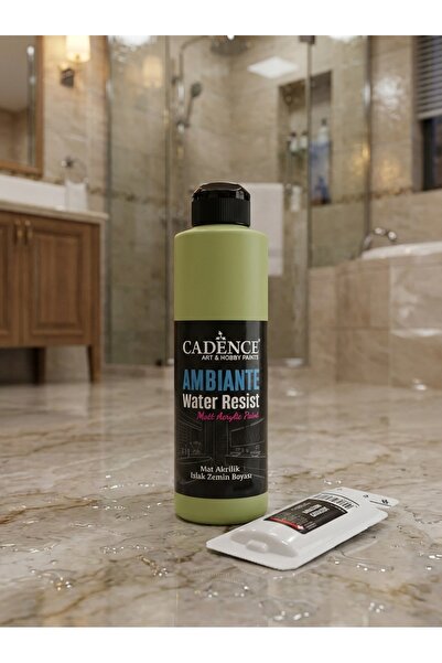 Cadence Ambiante Fayans Tezgah Boyası AW-29 Açık Ihlamur Yeşili 250 ml Islak ...
