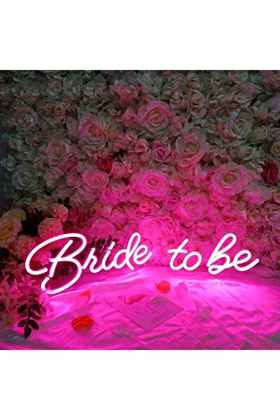 Slasa لافتة نيون "عروس المستقبل" - مصباح جداري LED مقاس 42 × 27 سم لتزيين حفل...