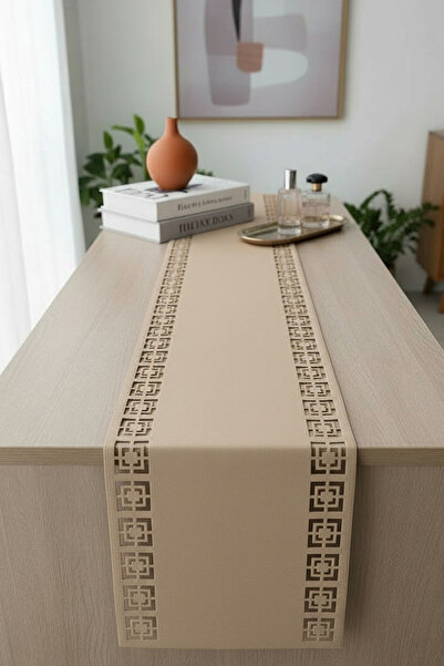 Morika Hotel & Home Textile Σειρά Ekol Τεχνητό Δέρμα Runner & Κονσόλα / 25x13...