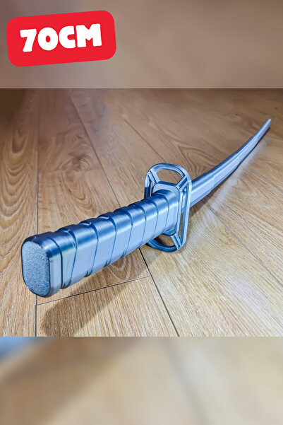 Genç 3D Açılıp Kapanabilir Dekoratif Kılıcı | PLA Plastik Samurai Kılıcı | An...