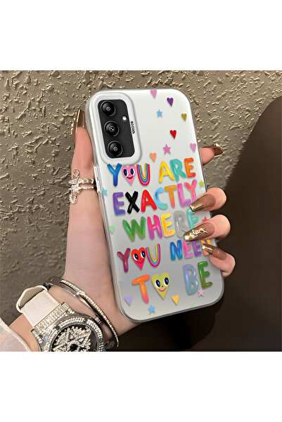 ucuc حافظة متوافقة مع هاتف سامسونج جالاكسي A14 4G ذات سطح لامع غير لامع وحماي...