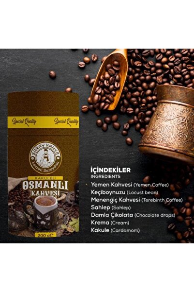 SARAY KAHVE Kakuleli Osmanlı Kahvesi 200 gr