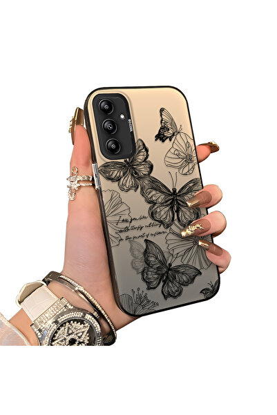 ucuc حافظة حماية من الصدمات ذات سطح لامع متوافق مع هاتف سامسونج جالاكسي A14، ...