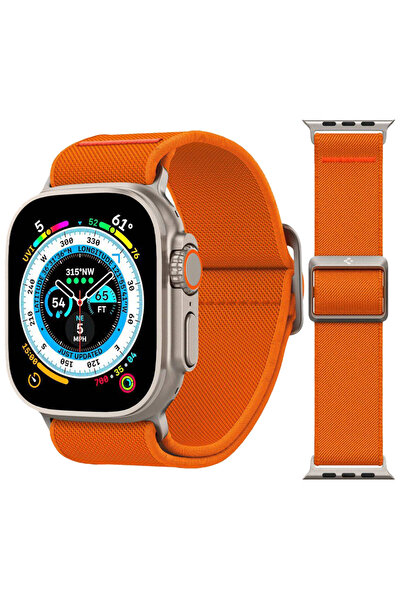 Spigen حزام لايت فيت ألترا متوافق مع ساعة أبل ألترا 3/2/1، والسلسلة 11/10/9/8...