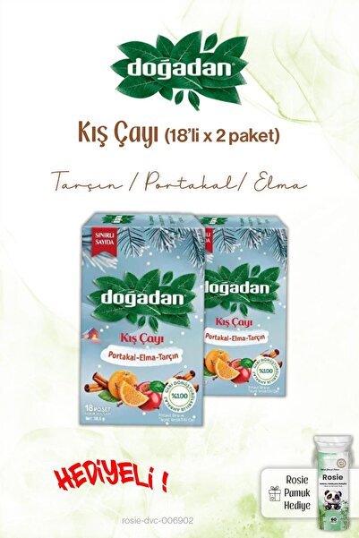 Doğadan Winter Sachet Tea 18 X2 and Rosie
