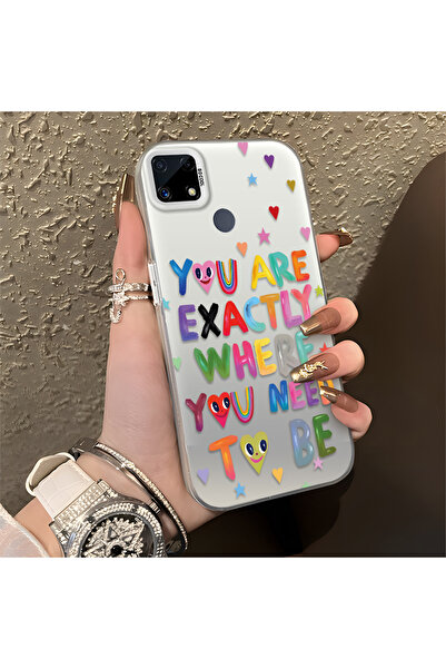 ucuc جراب Realme C25 المتوافق مع السطح اللامع غير اللامع، حماية من الصدمات، ل...