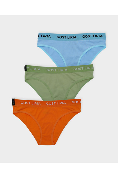 GOST LİRİA - Fresh Mode Women's Slip 3-Pack - Multi-Colored