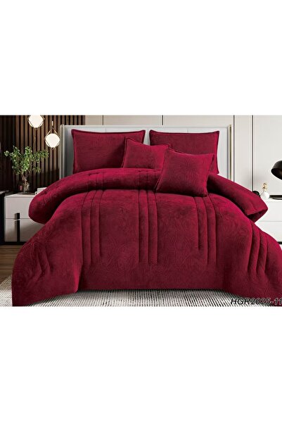 alzawia مفرش نفرين توليب جاكار مايكروفايبر 8 قطع