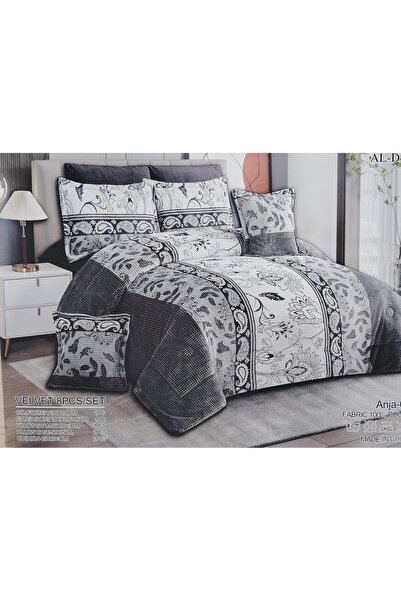 alzawia New collection of double winter bedspreads with a superior touch, 8 p...
