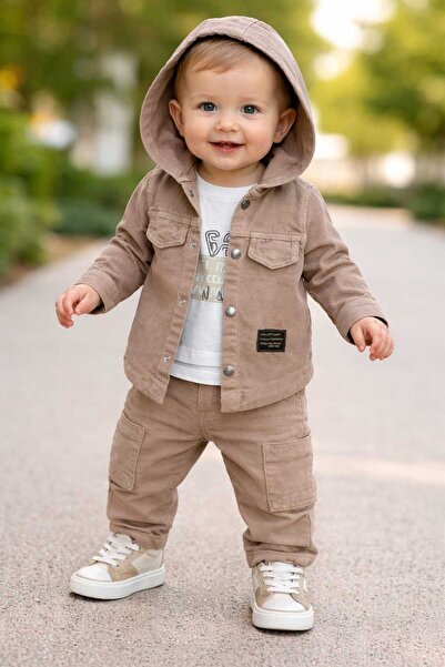 gül garden Baby Boy Jeans Denim Jacket Sweet