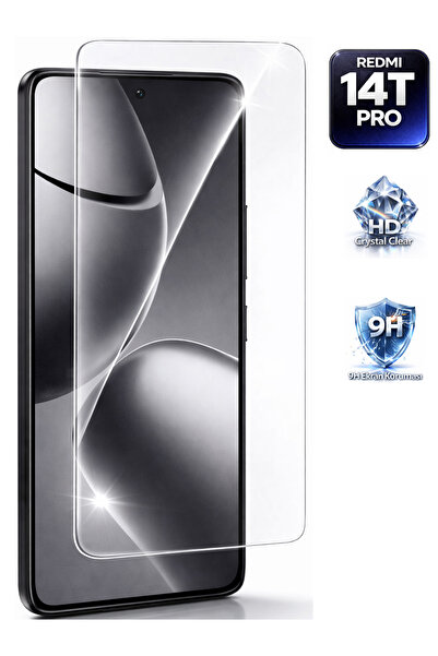 Tech&bello accessories واقي شاشة شفاف متوافق مع ريدمي 14T برو، سمك 0.26 ملم، ...