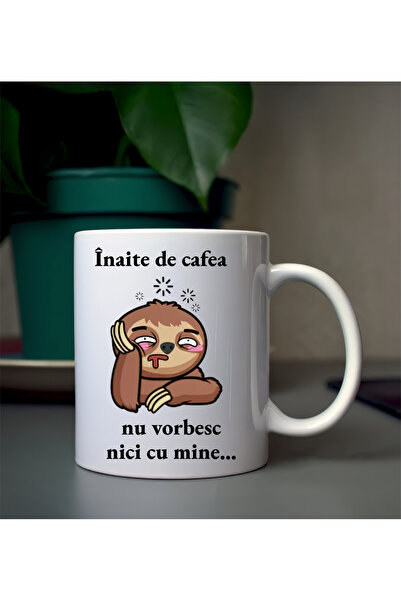OEM Personalized ceramic mug with funny coffee message - PrintShop