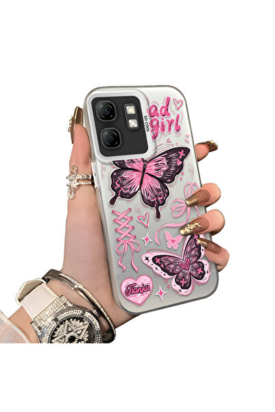 ucuc حافظة حماية من الصدمات ذات سطح لامع متوافق مع هاتف Infinix Smart 9، مزود...