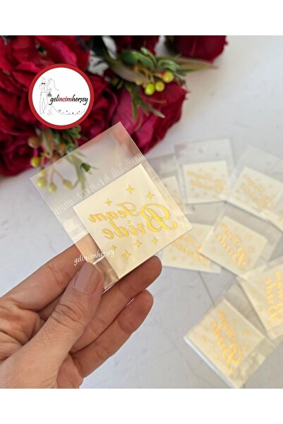 Gelincimherşey 10'lu Bride Team Sticker Dövme Çıkartma