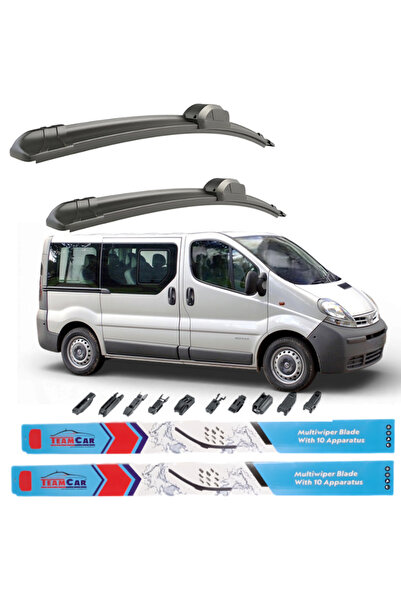 TEAMCAR Ștergătoare de parbriz față cu plată Nissan Primastar Microbus (2001-...