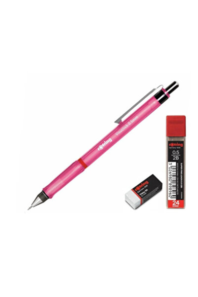 Rotring Visuclick Versatil+Min+Silgi Okul Seti- 0.7 mm Pambe