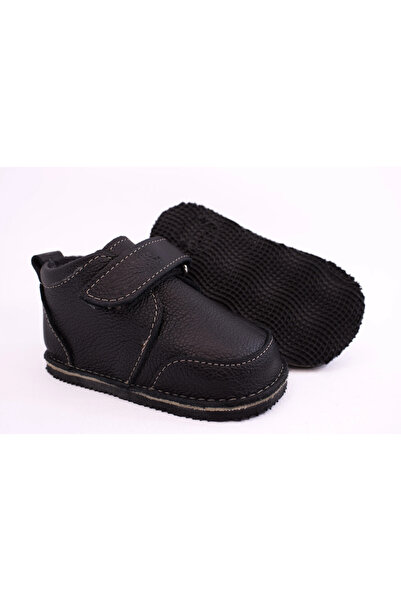 Angel Leather Ghete Barefoot Smiley Negru