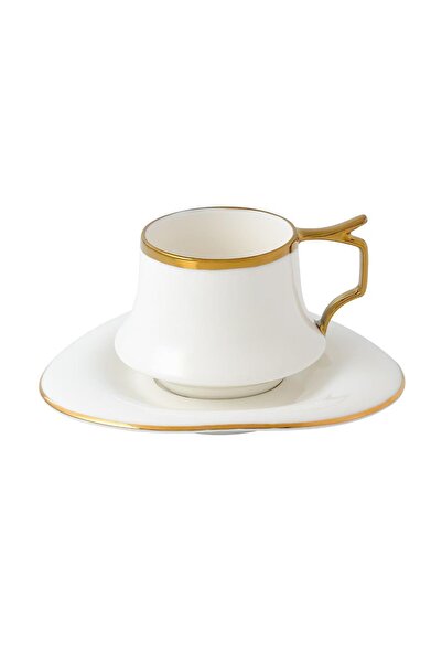 DİĞER1111 Twinkle Luxury Line 6-Person Coffee Cup Set Gold |   Elegant and St...