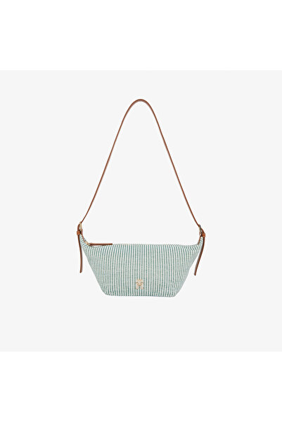 Tommy Hilfiger Premium Beach Sling Bag Kadın Yeşil El Çantası