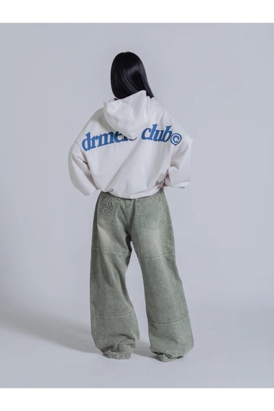 Flaubert Unisex Φούτερ με 3 κλωστές σε μεγάλο μέγεθος – Αθλητικό & Casual Στυ...