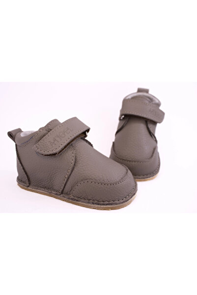 Angel Leather Barefoot Smiley Cappuccino boots