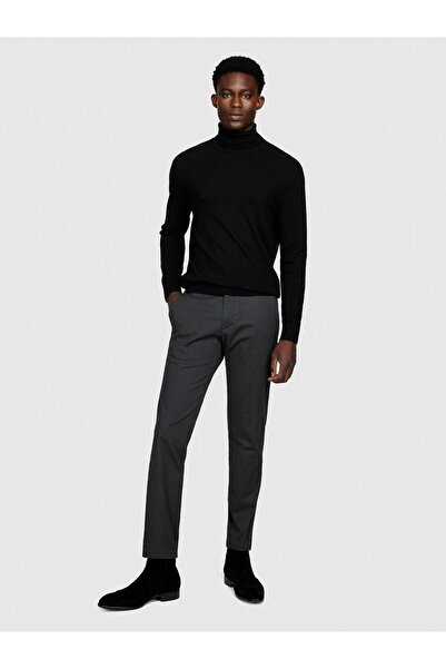 Sisley Men's Slim Fit Flexible Trousers 323A4Quxsf02X-Sis64J