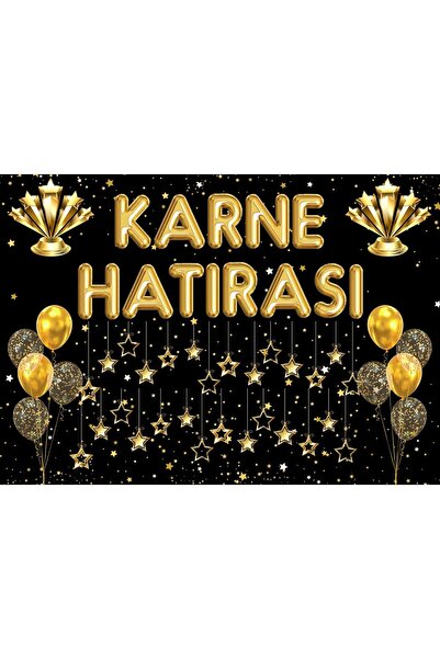 Rabadon Karne Hatırası Okul Pano Branda 150cm X 200cm Siyah