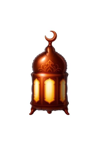 parti sürprizi Hoş Geldin Ramazan Kandil Şekilli Folyo Balon 1 Adet