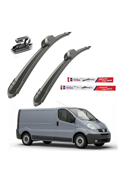 TEAMCAR Ștergătoare de parbriz față dezumflate Nissan Primastar FL (2006-2014)