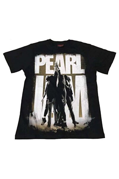 sensobel Pearl Jam Black Men's T-Shirt